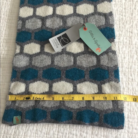 NWT Otto & Spike Australian made lambswool scarf - Picture 8 of 8